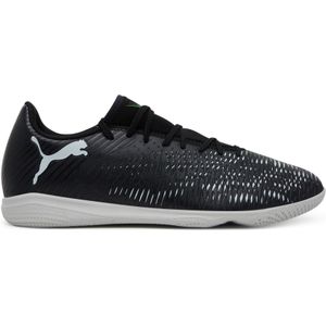 PUMA - Future 8 Play - Zaalvoetbalschoenen - Zwart Grijs Groen - Synthetisch