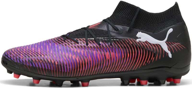 Puma - Future 8 Pro - Voetbalschoenen - Zwart - Gerecycled Materiaal