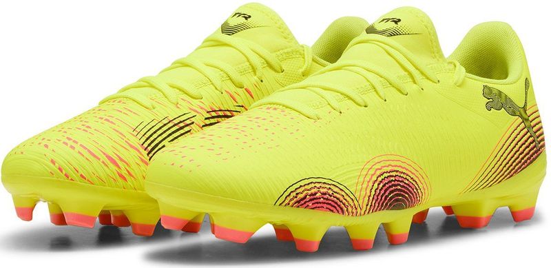 Puma - Future 8 Play - Voetbalschoenen - Zwart - Synthetisch - Lichtgewicht