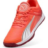 PUMA - Accelerate Turbo - Handbalschoenen - Rood/Wit - Materiaal: Rubber/EVA
