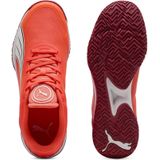 PUMA - Accelerate Turbo - Handbalschoenen - Rood/Wit - Materiaal: Rubber/EVA
