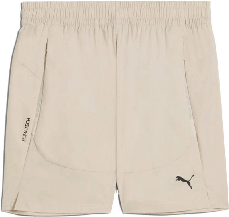 PUMA - Tech Relaxed Shorts - Zwart - Geweven Stof