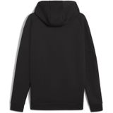 Puma - Tech Full-Zip Hoodie - Zwart - Katoen - Met Reflecterende Branding