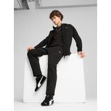 Puma - Tech Full-Zip Hoodie - Zwart - Katoen - Met Reflecterende Branding