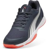 PUMA - Eliminate Turbo - Padelshoe - Parisian Night - PUMA White Glowing Red