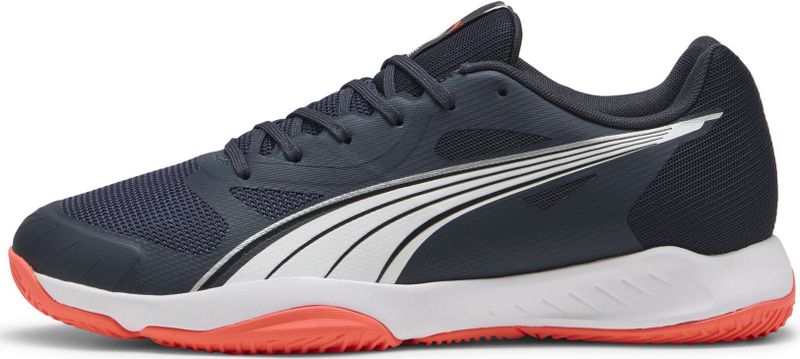 PUMA - Eliminate Turbo - Padelshoe - Parisian Night - PUMA White Glowing Red