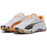 PUMA - Court - Padelschoenen - Blauw/Zwart/Wit - Gerecycled Materiaal