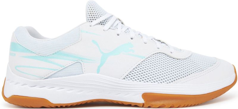 PUMA - Varion II - Handbalschoenen - Wit - SOFTFOAM+ Inlegzool, Variofoam Tussenzool, Rubberen Buitenzo