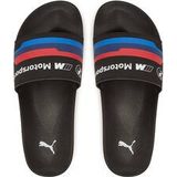 Puma - Bmw Mms Leadcat 2.0 Logo Slippers - Zwart - IMEVA - Gerecycled Materiaal