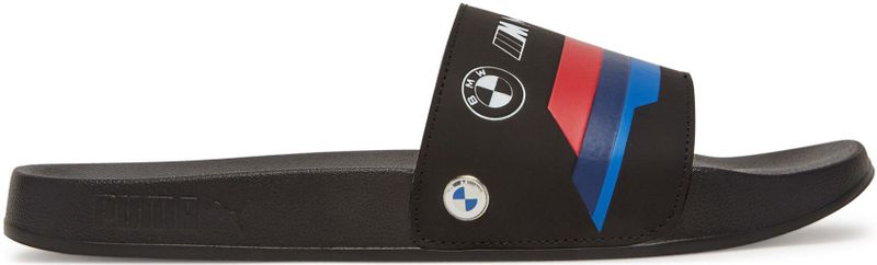 Puma - Bmw Mms Leadcat 2.0 Logo Slippers - Zwart - IMEVA - Gerecycled Materiaal