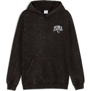 PUMA - CLASS Washed Hoodie - Heren Sporttrui - Puma Black - Katoen