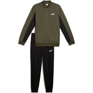 Trainingspak - Army Groen - Zwart - 100% Polyester