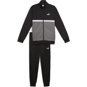 Puma - Select Poly Colorblock Trainingspak - Zwart - 100% Gerecycled Polyester