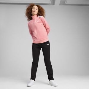 Puma Poly Anzug Damen | Mit Color Blocking | Pink Fruit | Größe: XL