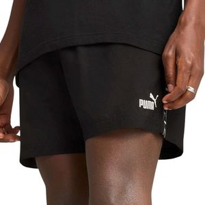 Puma - Bermuda - Zwart - Katoen - Regular Fit