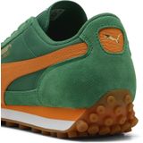 PUMA - Easy Rider - Sneakers - Groen/Oranje - Textiel/Suède