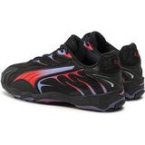 PUMA - Inhale - Sneakers - Zwart/Rood - Textiel - Vetersluiting