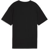 PUMA - T-shirt - Zwart - Gerecycled Katoen - Relaxte Pasvorm