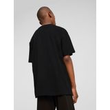 PUMA - T-shirt - Zwart - Gerecycled Katoen - Relaxte Pasvorm