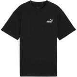 PUMA - T-shirt - Zwart - Gerecycled Katoen - Relaxte Pasvorm