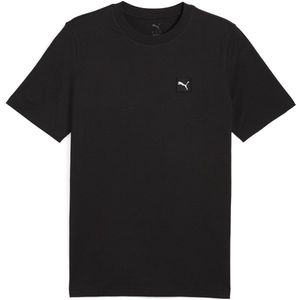 Puma - Ess Elevated - T-shirt - Zwart - Katoen