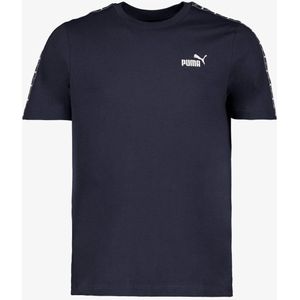 Puma - Ess Tape T-shirt - Zwart - Katoen - Regular Fit