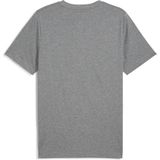 PUMA - ESS No. 1 Logo Tee - T-shirt - Medium Gray Heather - Gerecycled Katoen