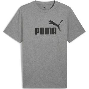 PUMA - ESS No. 1 Logo Tee - T-shirt - Medium Gray Heather - Katoen
