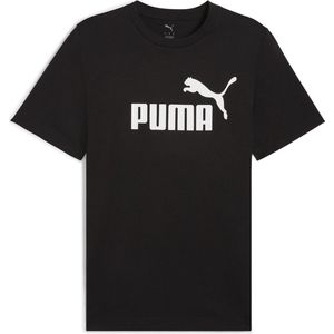 Puma - Essentials Logo T-Shirt - Zwart - Katoen