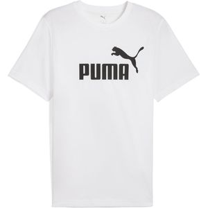 PUMA - ESS No. 1 Logo Tee - T-shirt - Puma White - Gerecycled Katoen