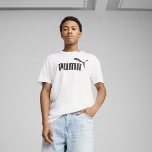 PUMA - ESS No. 1 Logo Tee - T-shirt - Puma White - Gerecycled Katoen
