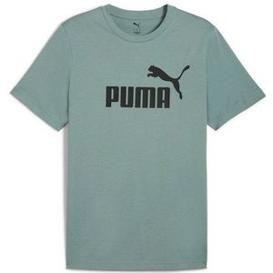 PUMA - ESS No. 1 Logo Tee - T-shirt - Green Moon - Gerecycled Katoen