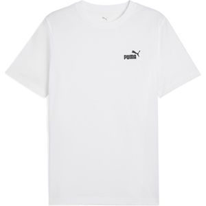 PUMA - ESS Small No. 1 Logo T-shirt - Puma White - Gerecycled Katoen