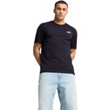 PUMA - ESS Small No. 1 Logo Tee - T-shirt - New Navy - Gerecycled Katoen