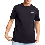 PUMA - ESS Small No. 1 Logo Tee - T-shirt - New Navy - Gerecycled Katoen