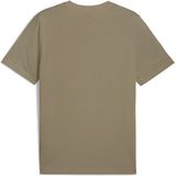 PUMA - ESS Small No. 1 Logo Tee - T-shirt - Velvet Moss - Gerecycled Katoen