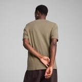 PUMA - ESS Small No. 1 Logo Tee - T-shirt - Velvet Moss - Gerecycled Katoen