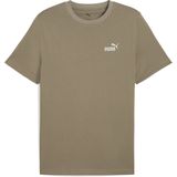 PUMA - ESS Small No. 1 Logo Tee - T-shirt - Velvet Moss - Gerecycled Katoen