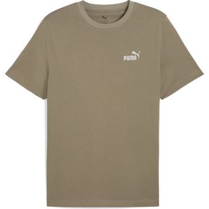 PUMA - ESS Small No. 1 Logo Tee - T-shirt - Velvet Moss - Gerecycled Katoen