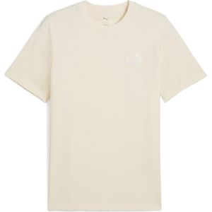 PUMA - ESS Small No. 1 Logo Tee - T-shirt - No Dye - Gemaakt van Minstens 20% Gerecycled Katoen