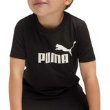 PUMA - T-shirt - Zwart - Gerecycled Katoen - Normale Pasvorm