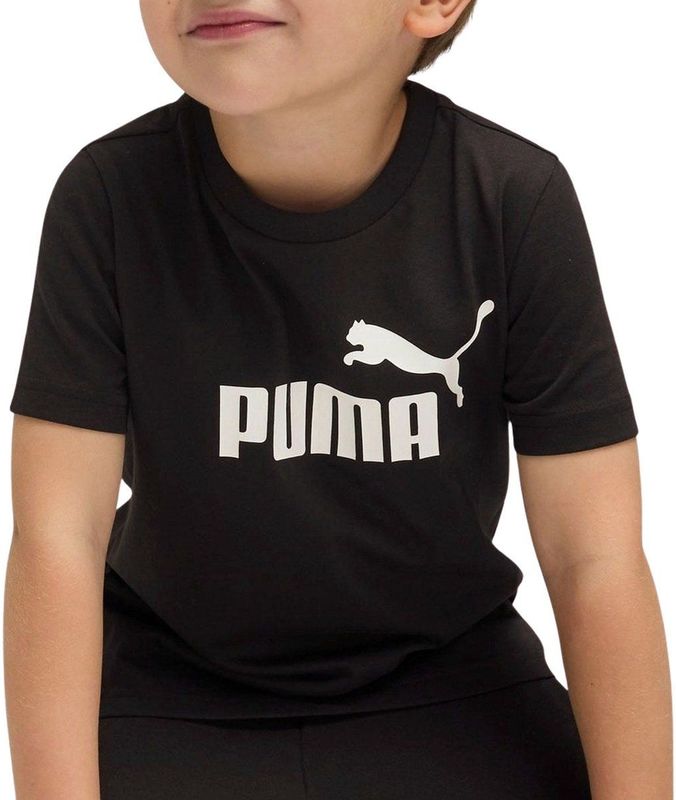 PUMA - T-shirt - Zwart - Gerecycled Katoen - Normale Pasvorm