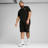 PUMA - ESS No. 1 Logo Pique Polo - Puma Black - Gerecycled Katoen