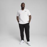 PUMA - ESS No. 1 Logo Pique Polo - Wit - Gerecycled Katoen