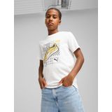 Puma - Graphics T-Shirt - Zwart - Katoen Mix