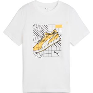 Puma - Graphics T-Shirt - Zwart - Katoen Mix