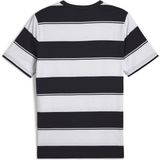 PUMA - T-shirt - Streepjesprint - Katoen - Normale Pasvorm