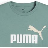 Puma - Essentials Logo T-Shirt - Zwart - Katoen