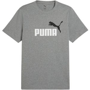 Puma - Essentials Logo T-Shirt - Zwart - Katoen