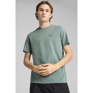 Puma - Essentials Elevated - T-Shirt - Zwart - 75% Katoen, 25% Gerecycled Katoen, 180 g/m²